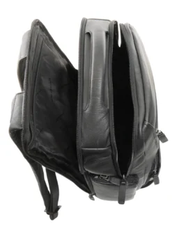 AKRON Zaino in pelle porta pc 15.6"