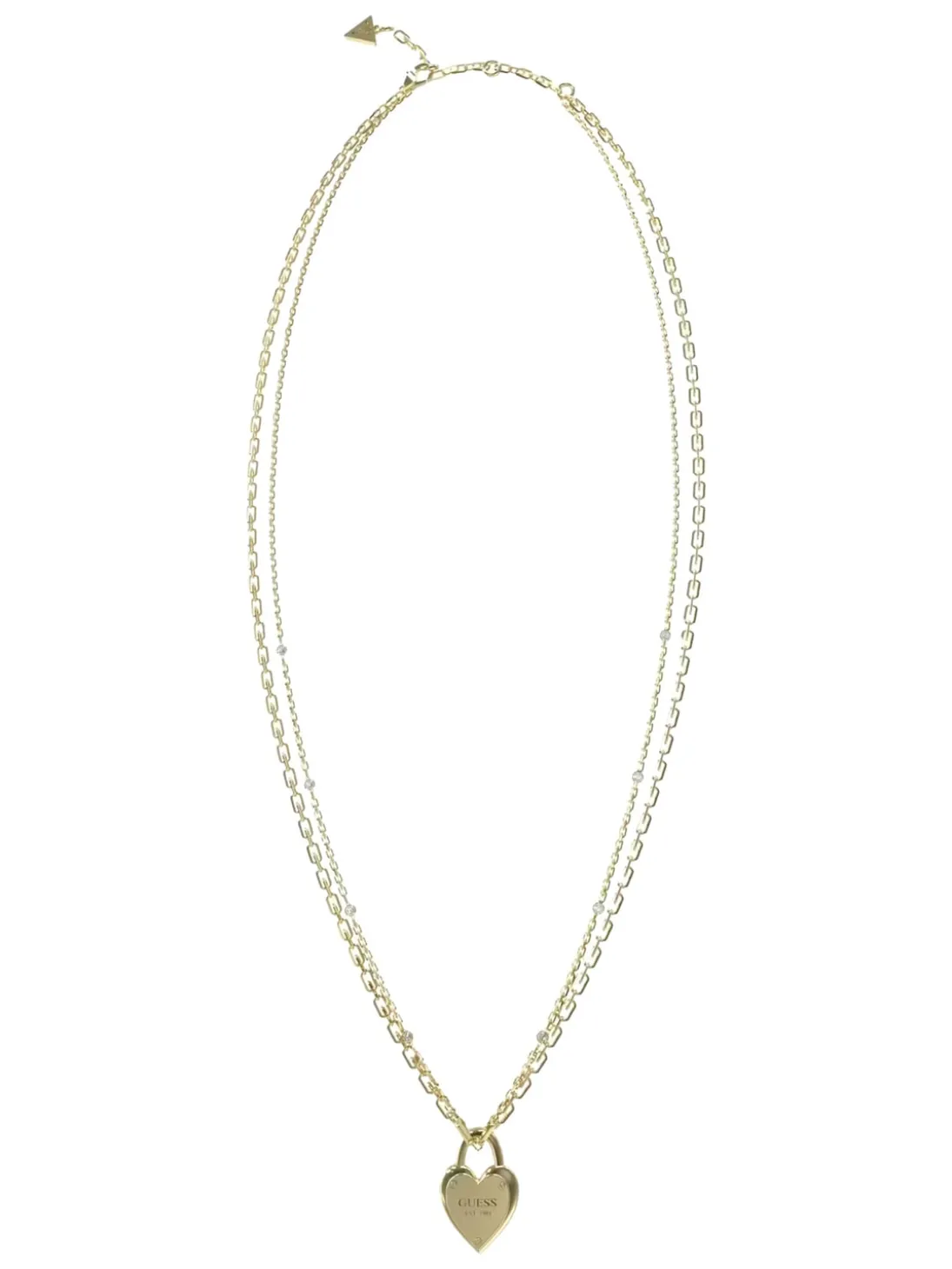 ALL YOU NEED IS LOVE Collana con charm a forma di cuore