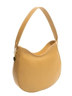 ALPHA Borsa sottospalla in pelle martellata