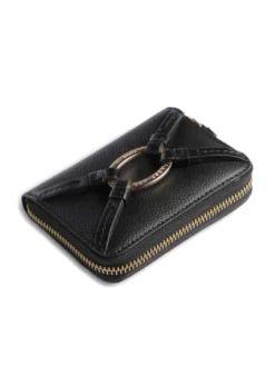 AMELIA Portafoglio mini zip around in pelle