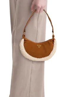 AMITA Borsa a spalla, in pelle