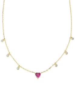 AMORE Collana in argento multicharms