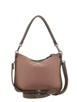 ARIANA Borsa shopping a spalla, con tracolla, in pelle