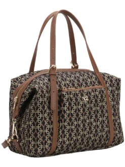 AUDREY Borsa a spalla logo all over