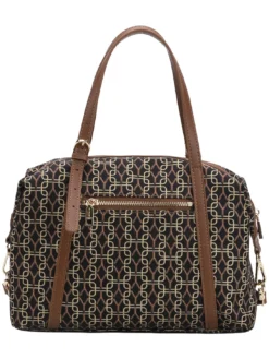AUDREY Borsa a spalla logo all over