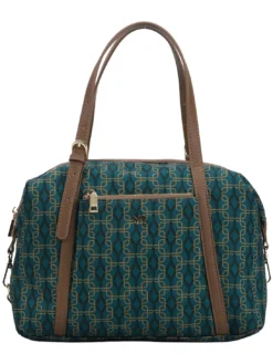 AUDREY Borsa a spalla logo all over