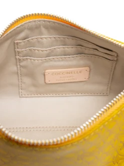 AURA COATED MONOGRAM Mini Bag a tracolla