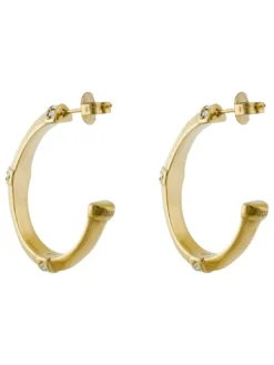 BAMBOO Orecchini yellow gold