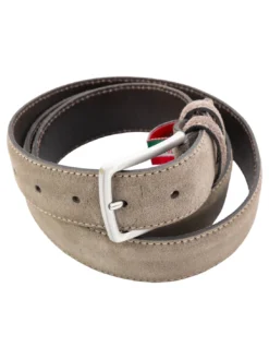 BASIC Cintura in pelle, Made in Italy