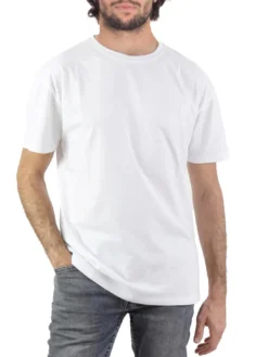 BASIC FLOCK T-shirt in cotone con logo