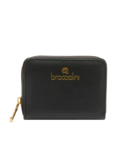 BASIC Portafoglio piccolo zip around pelle