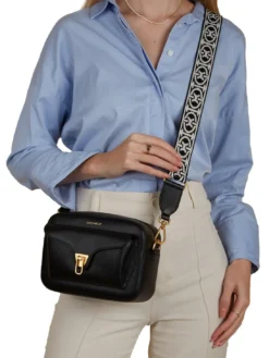 BEAT SOFT RIBB Borsa in pelle a tracolla