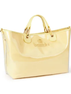 BETH JELLY Borsa a mano lucida con bustina