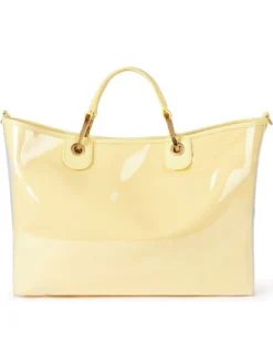 BETH JELLY Borsa a mano lucida con bustina