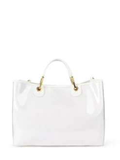 BETH JELLY Borsa a mano lucida con bustina
