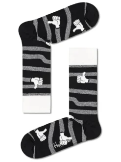 BLACK AND WHITE Gift Set 4 Paia di Calze