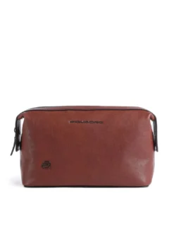 BLACK SQUARE Beauty Case in pelle