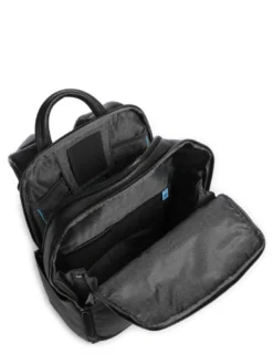 BLACK SQUARE Zaino in pelle porta pc 14"