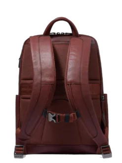 BLACK SQUARE Zaino in pelle porta pc 14"