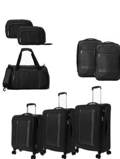 BLAZING RIDE Set 8 pezzi: 3 Trolley, 1 Borsone, 2 Zaini, 2 Beauty