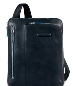BLUE SQUARE Borsello in pelle porta iPad
