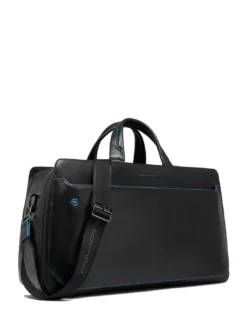 BLUE SQUARE Borsone in pelle