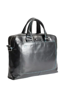 BLUE SQUARE Cartella in pelle, porta PC 14"