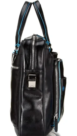 BLUE SQUARE Cartella in pelle porta PC 14
