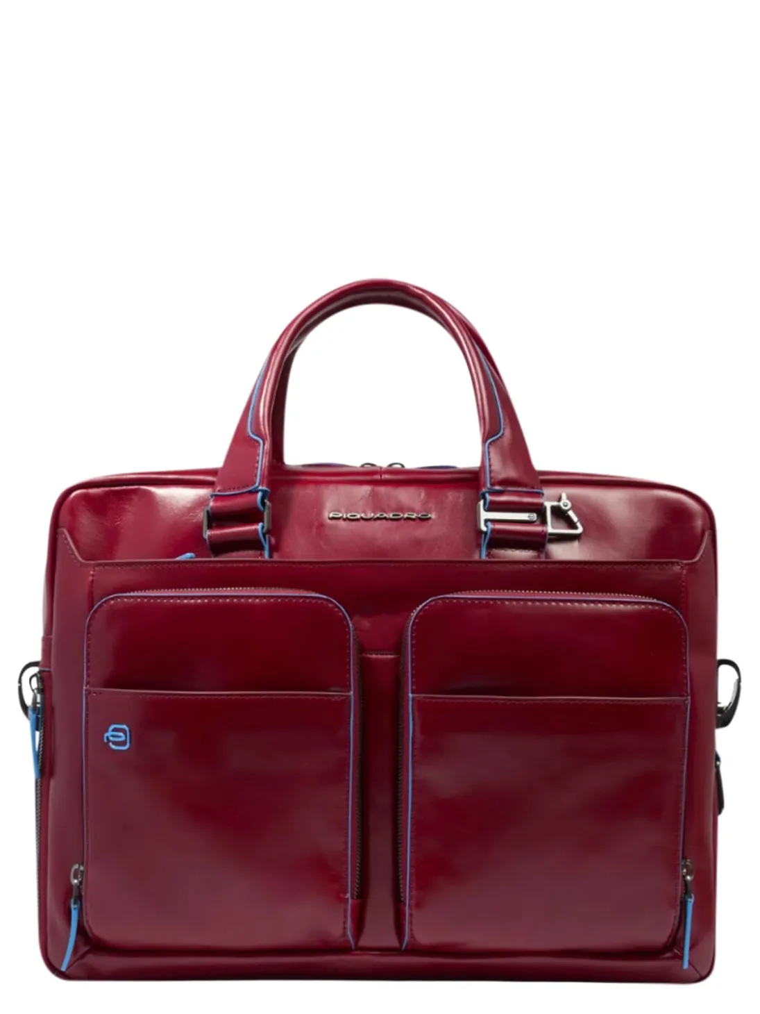 BLUE SQUARE Cartella in pelle porta PC 14"