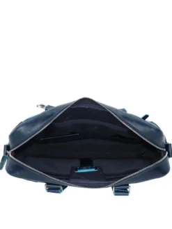 BLUE SQUARE Cartella in pelle, porta PC 14"