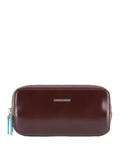 BLUE SQUARE Mini borsello in pelle 3 zip