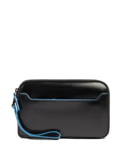 BLUE SQUARE Pochette da uomo in pelle