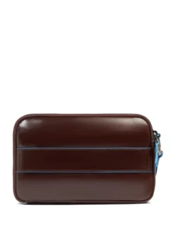 BLUE SQUARE Pochette da uomo in pelle