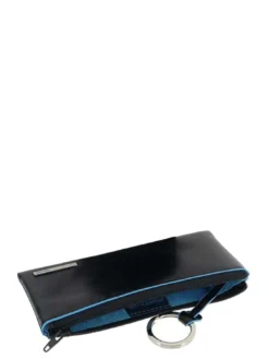 BLUE SQUARE Portachiavi astuccio in pelle