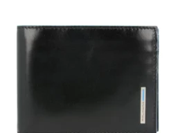 BLUE SQUARE Portafoglio in pelle con RFID