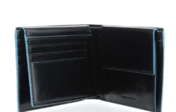 BLUE SQUARE Portafoglio in pelle con flap