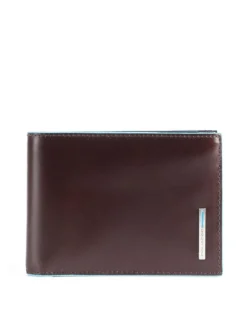 BLUE SQUARE Portafoglio in pelle con flap