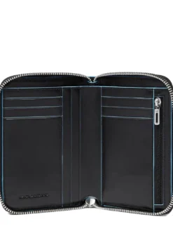 BLUE SQUARE Portafoglio zip around