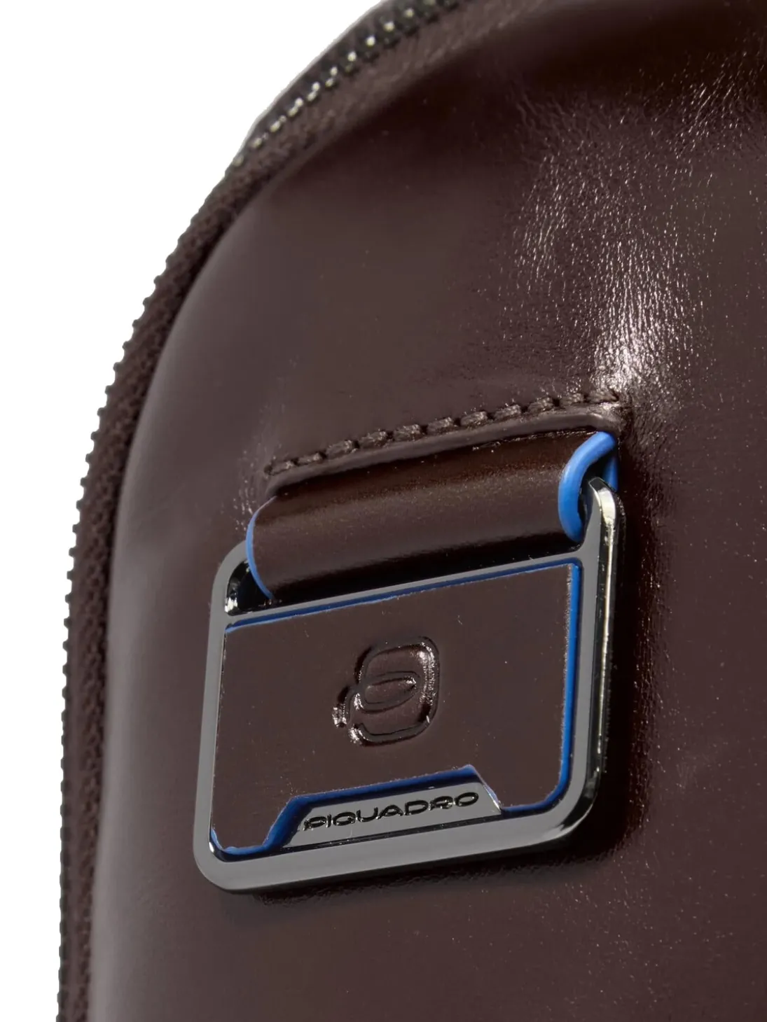 BLUE SQUARE Zaino fast-check in pelle, porta pc 14"