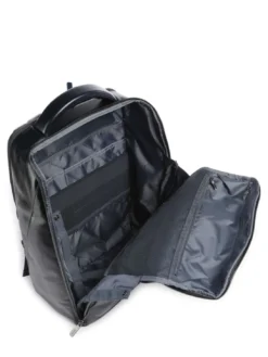 BLUE SQUARE Zaino in pelle porta pc 15.6