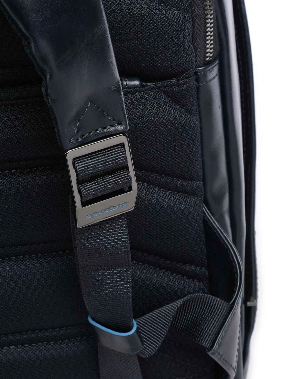 BLUE SQUARE Zaino in pelle, porta pc 14"