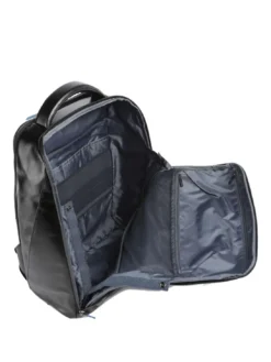 BLUE SQUARE Zaino in pelle, porta pc 14
