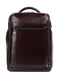BLUE SQUARE Zaino in pelle porta pc 15.6"