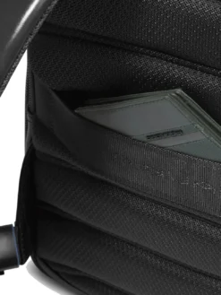 BLUE SQUARE Zaino porta PC 14", in pelle