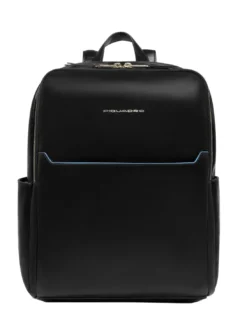 BLUE SQUARE Zaino porta PC 14", in pelle