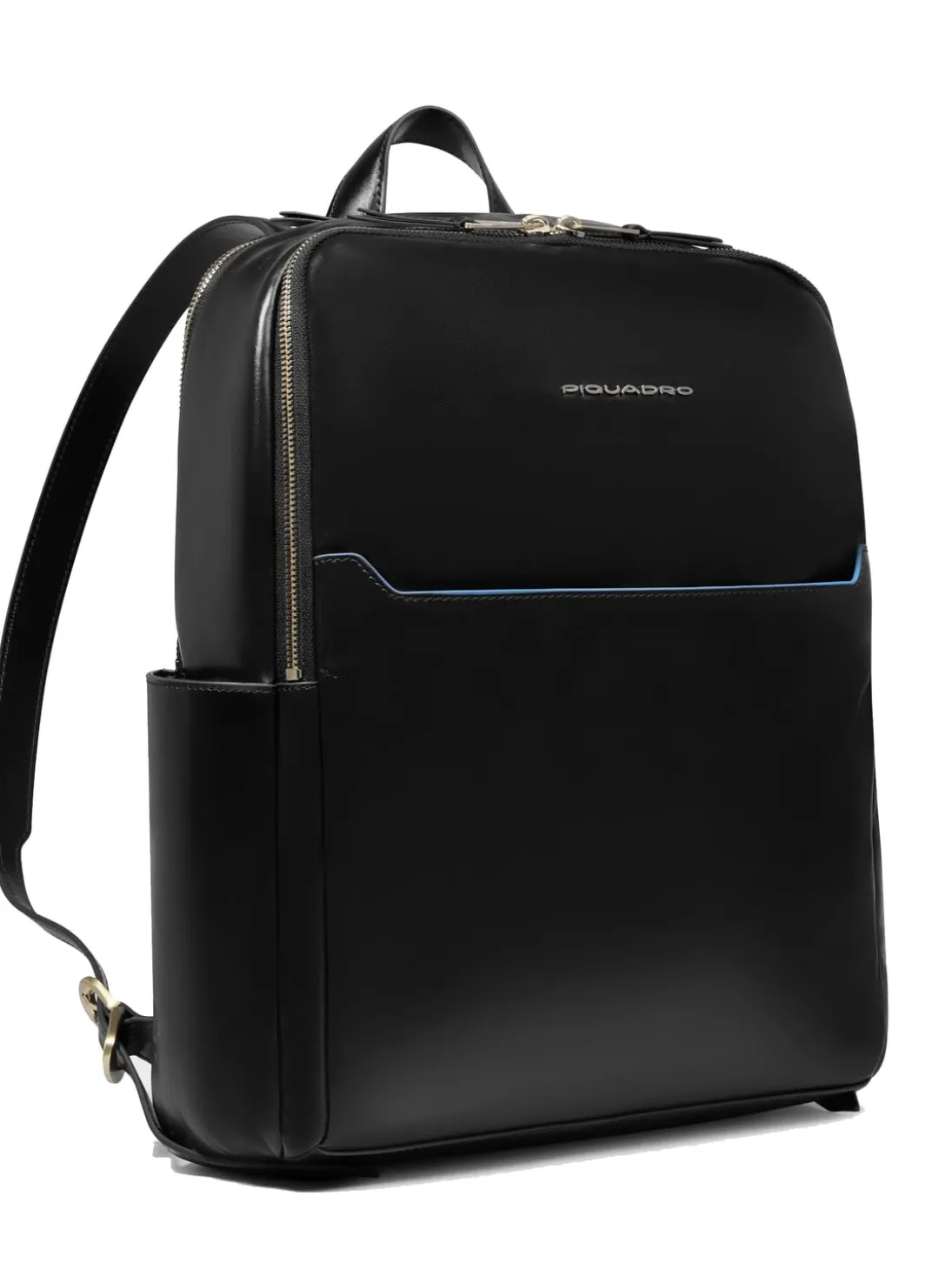 BLUE SQUARE Zaino porta PC 14", in pelle