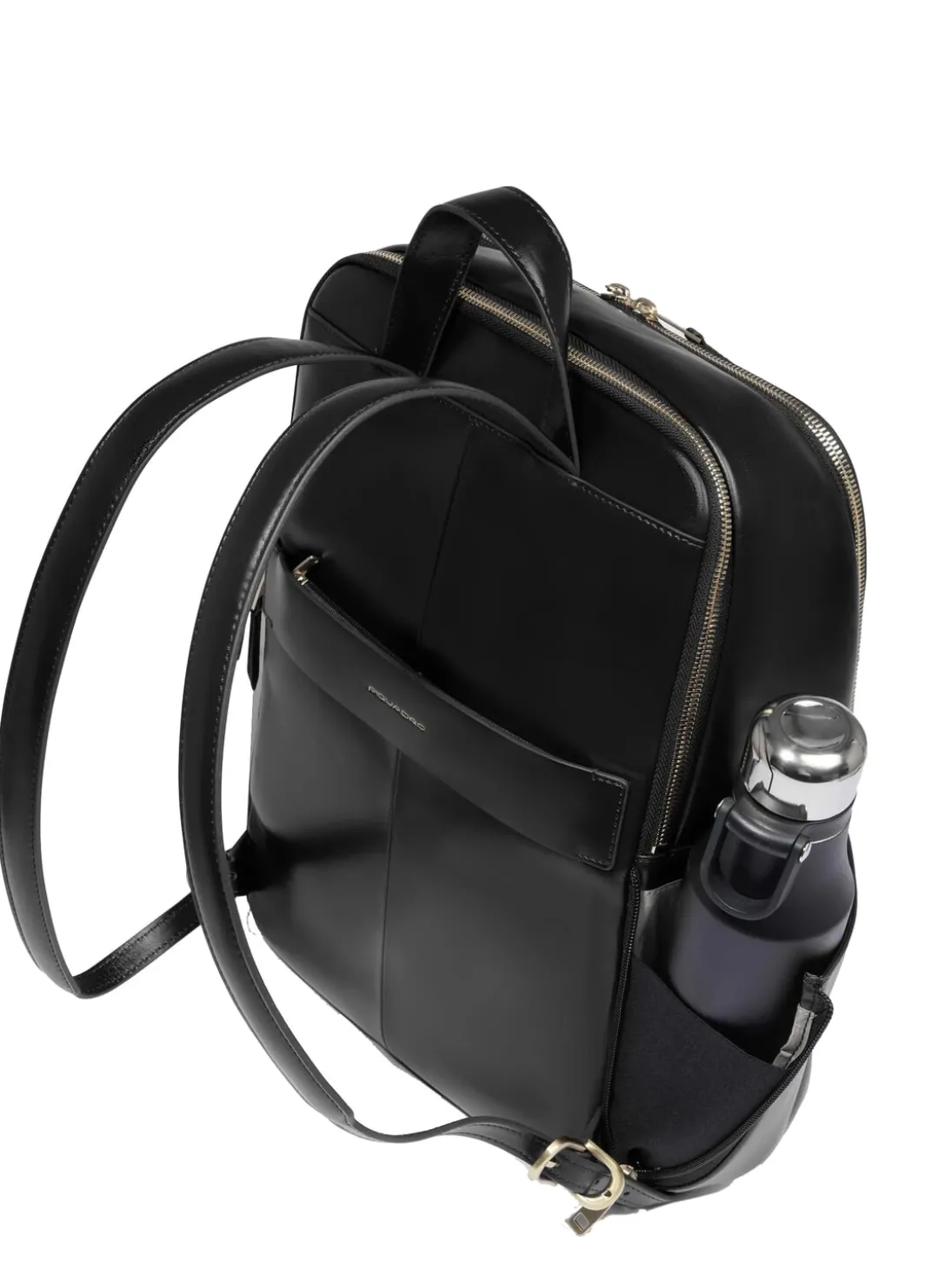 BLUE SQUARE Zaino porta PC 14", in pelle