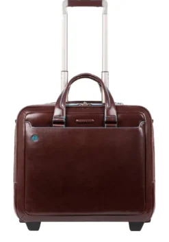 BLU SQUARE Trolley pilota in pelle