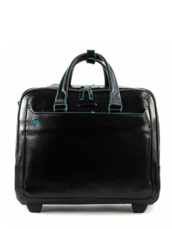 BLU SQUARE Trolley pilota in pelle