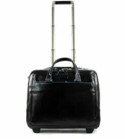 BLU SQUARE Trolley pilota in pelle